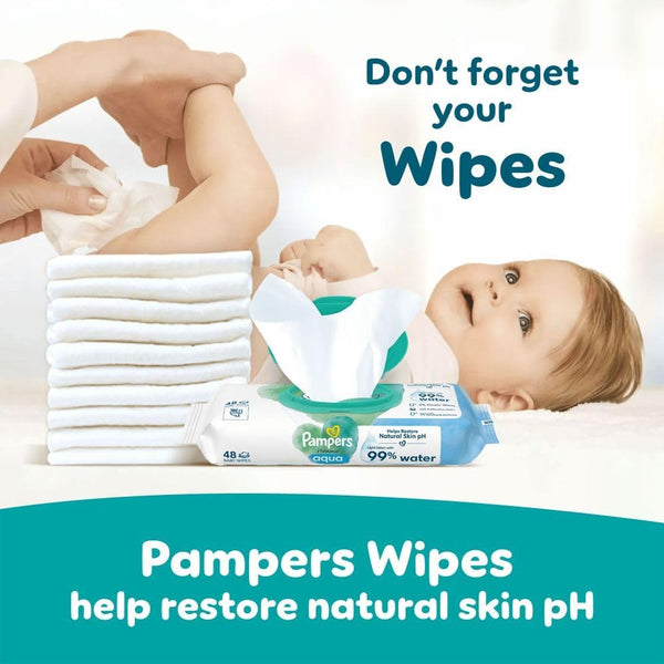 Pampers Baby-Dry Nappy Pants Size 9, 108 Nappies, 19kg+, Monthly Pack, 360° Fit to Help Prevent Gaps and Leaks