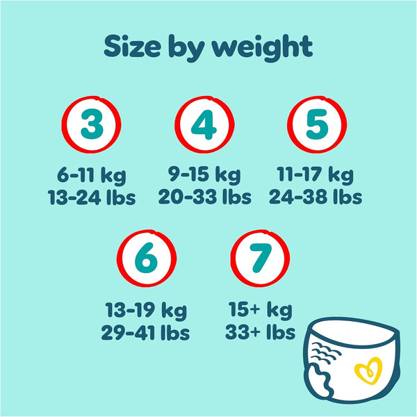 Pampers Premium Protection Nappy Pants Size 6, 132 Nappies, 13kg-19kg, Monthly Pack + Pampers Harmonie Aqua Baby Wipes 1 pack of 10 Wipes