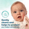Pampers Harmonie Aqua Baby Wipes Plastic Free 24 Packs of 48 Wipes, 1152 Baby Wet Wipes, Help restore natural skin pH, Delicate lotion with 99 percent water
