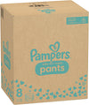 Pampers Baby-Dry Nappy Pants Size 8, 117 Nappies, 17kg+, Monthly Pack, 360° Fit To Help Prevent Gaps And Leaks