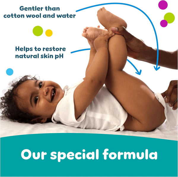 Pampers Fresh Clean Baby Wipes 15 Packs of 80 Wipes equals to 1200 Baby Wet Wipes, Also Great For Hands And Faces