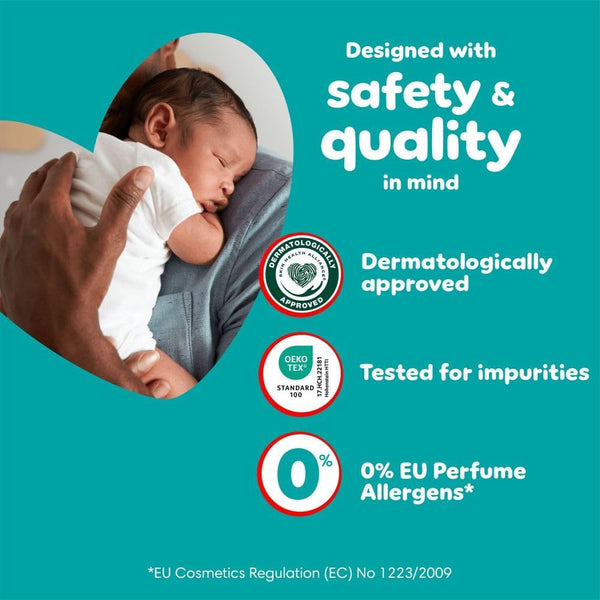 Pampers Baby-Dry Nappy Pants Size 9, 108 Nappies, 19kg+, Monthly Pack, 360° Fit to Help Prevent Gaps and Leaks