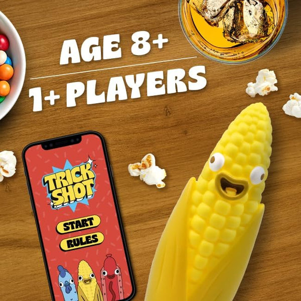 Chicken vs Hotdog – Hilarious Flip Challenge Party Game for Families, Kids & Adults | Fun Game for 2–10 Players | Includes Bonus Cards & Fast-Paced Fun for Christmas