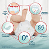 Pampers Harmonie Nappy Pants Size 4, 168 Nappies, 9kg-15kg, Monthly Pack, Gentle Skin Protection and 360° Comfort Fit