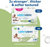 WaterWipes Sensitive+ Baby & Toddler Wipes, 720 Count (12 Packs), 3-In-1 Cleans, Cares, Protects, 99.9% Water, Textured Clean, Unscented