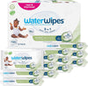 WaterWipes Sensitive+ Baby & Toddler Wipes, 720 Count (12 Packs), 3-In-1 Cleans, Cares, Protects, 99.9% Water, Textured Clean, Unscented
