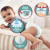 Pampers Baby-Dry Nappy Pants Size 7, 126 Nappies, 15kg+, Monthly Pack, 360° Fit To Help Prevent Gaps And Leaks